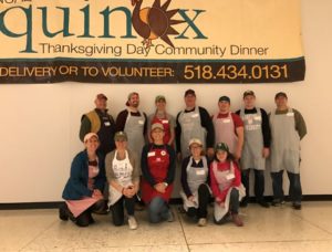 Hinman Straub Professionals Donate Their Time at the Equinox Thanksgiving Community Dinner